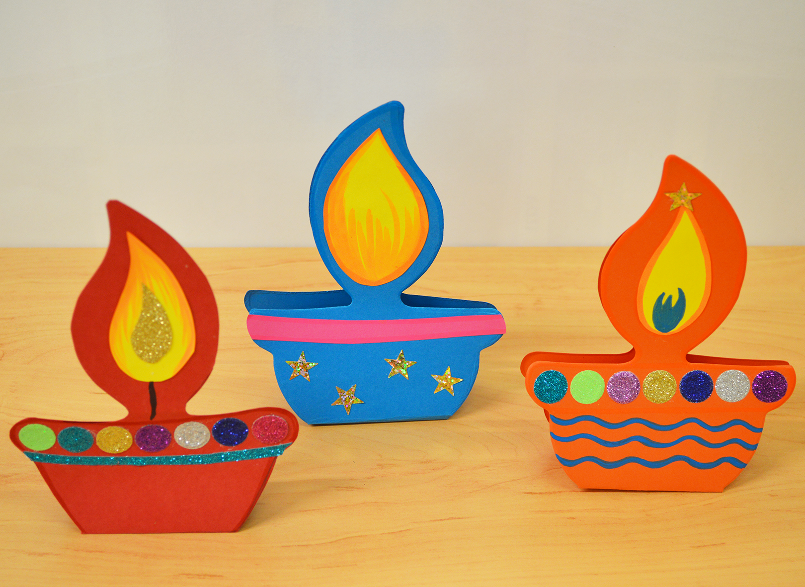 Make Your Own Diwali Diva Springboard Supplies