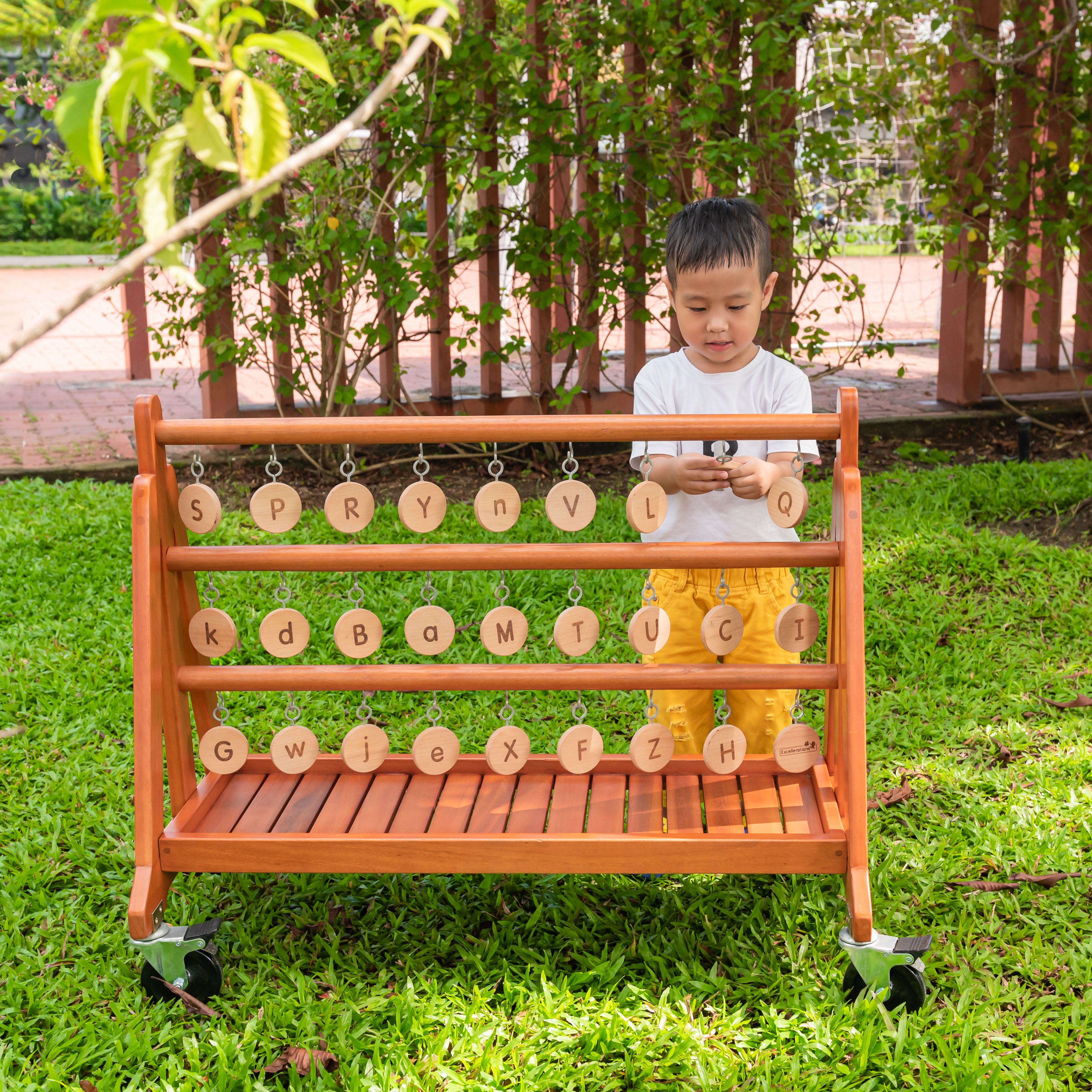 Outdoor Spelling Station