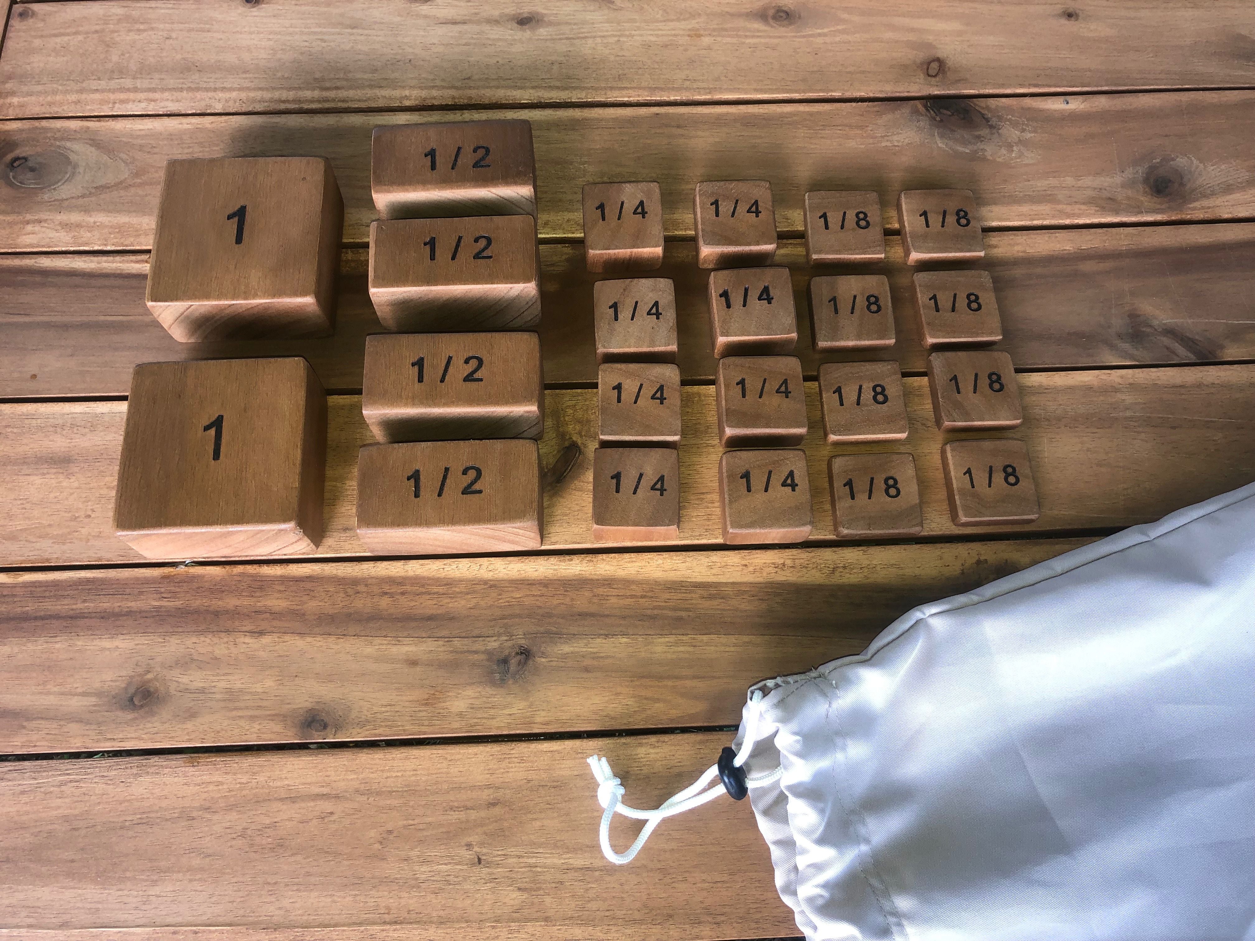 Outdoor Wooden Balance Blocks