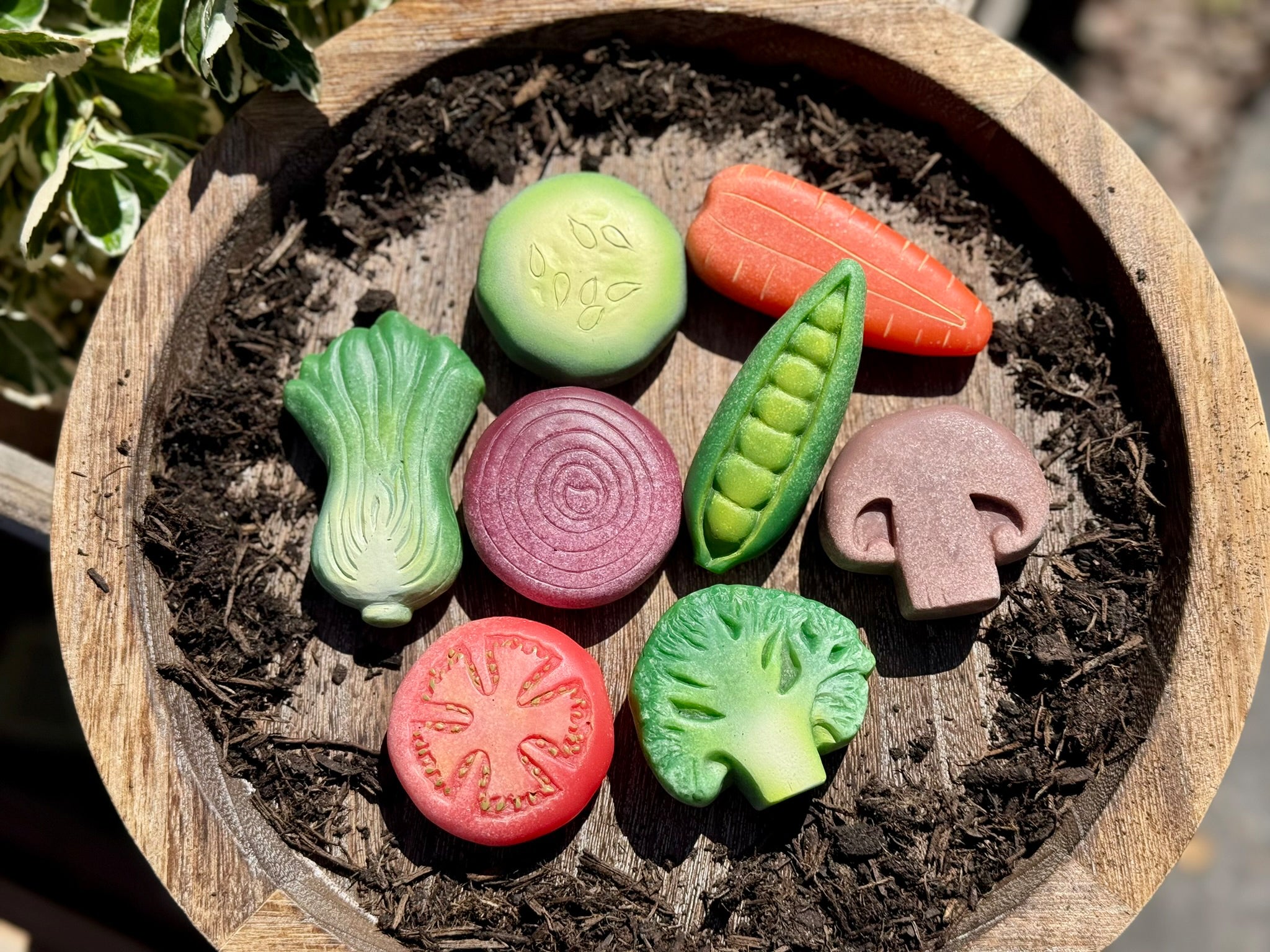 Mud Kitchen Food Stones Collection