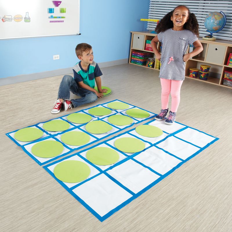 Ten-Frame Floor Mat Activity Set