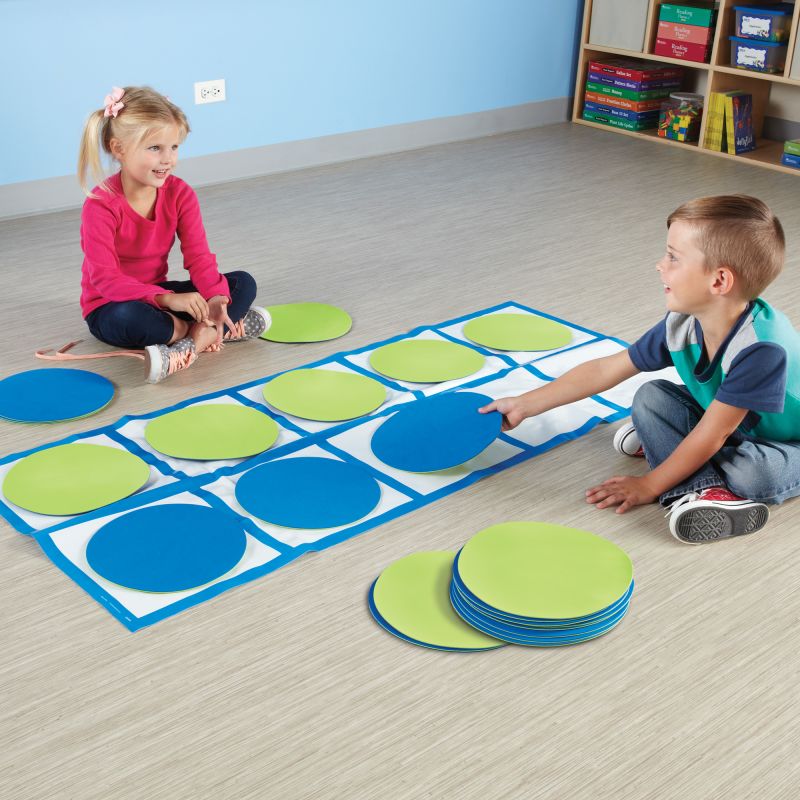 Ten-Frame Floor Mat Activity Set