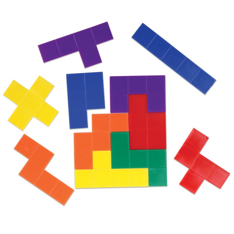 Rainbow Pentominoes Bucket pk 72
