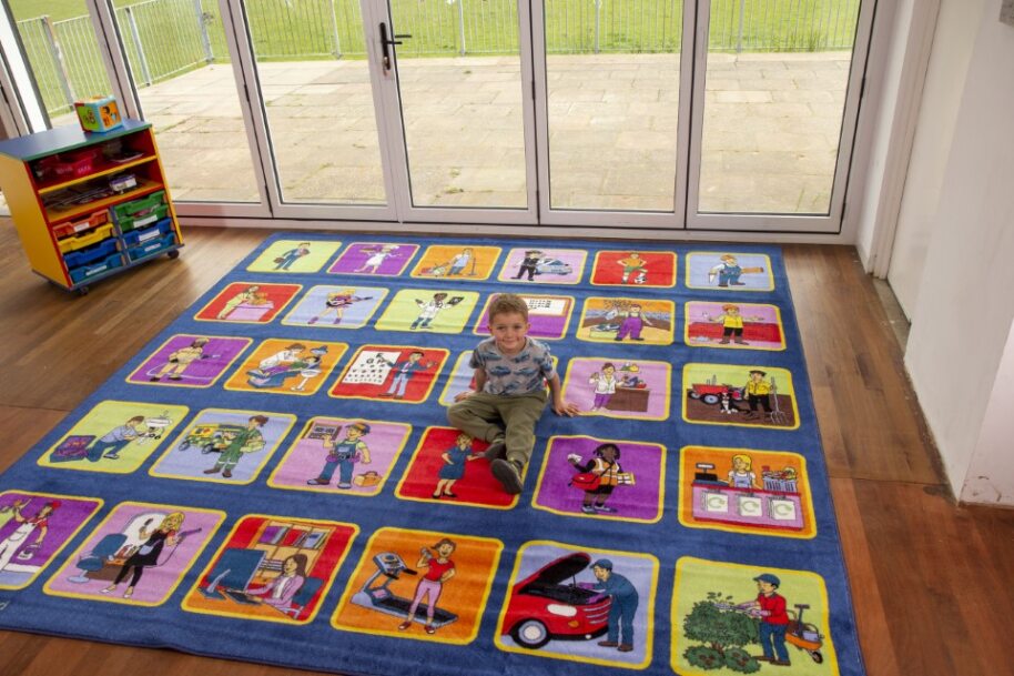 Kinder™ Occupations Placement Carpet 3x3m