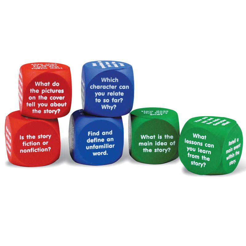 Reading Comprehension Cubes pk6
