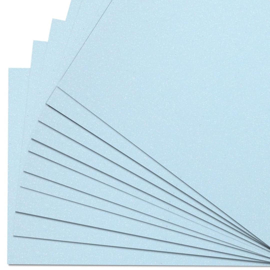 A4 Coloured Glitter Card 230gsm (Pack of 10 Sheets)