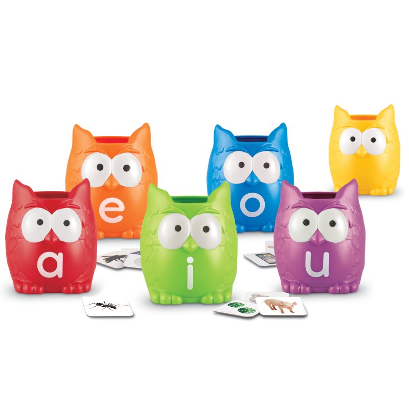 Vowel Owl Sorting Set pk106