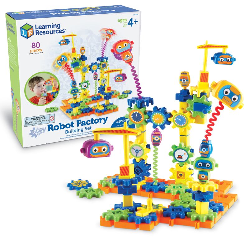 Gears! Gears! Gears! Robot Factory Building Set
