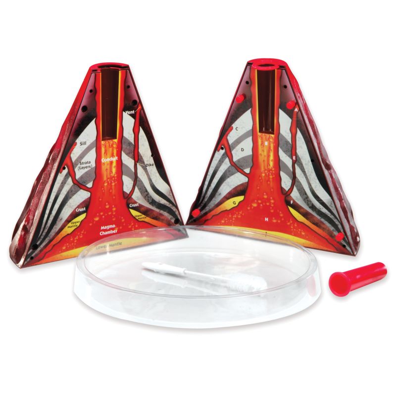 Erupting Volcano Model