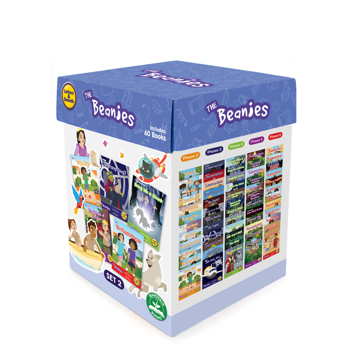 The Beanies Hi-Lo Diversity Decodable Boxed Set 2