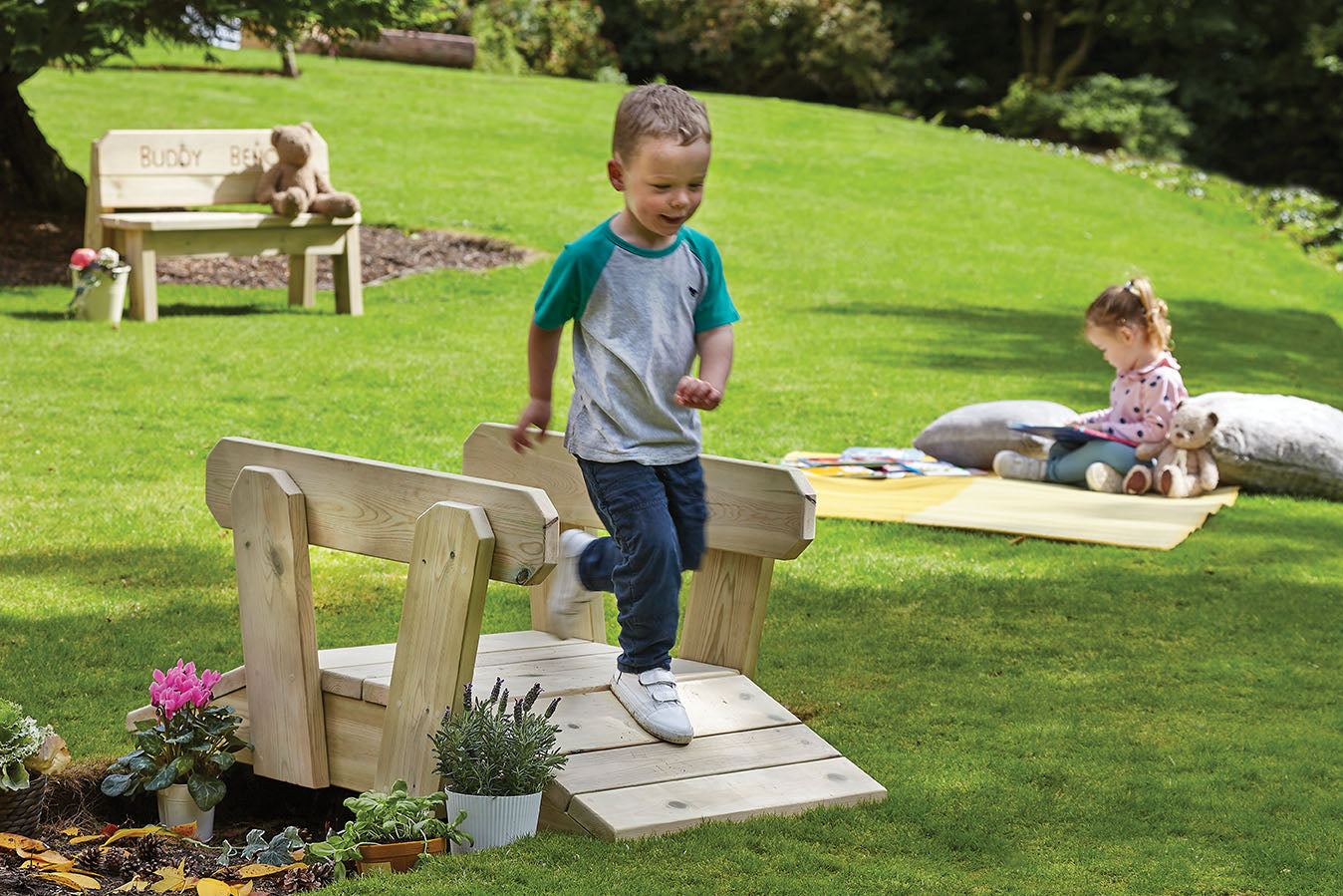 Millhouse Outdoor Toddler Bridge