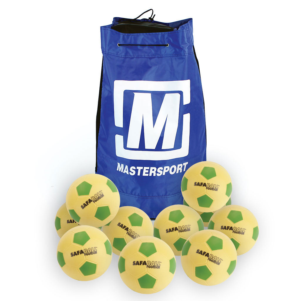 Safaball Softtouch Football Bag of 10