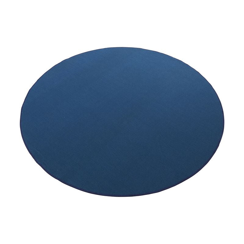 Round Carpet 2m - Blue