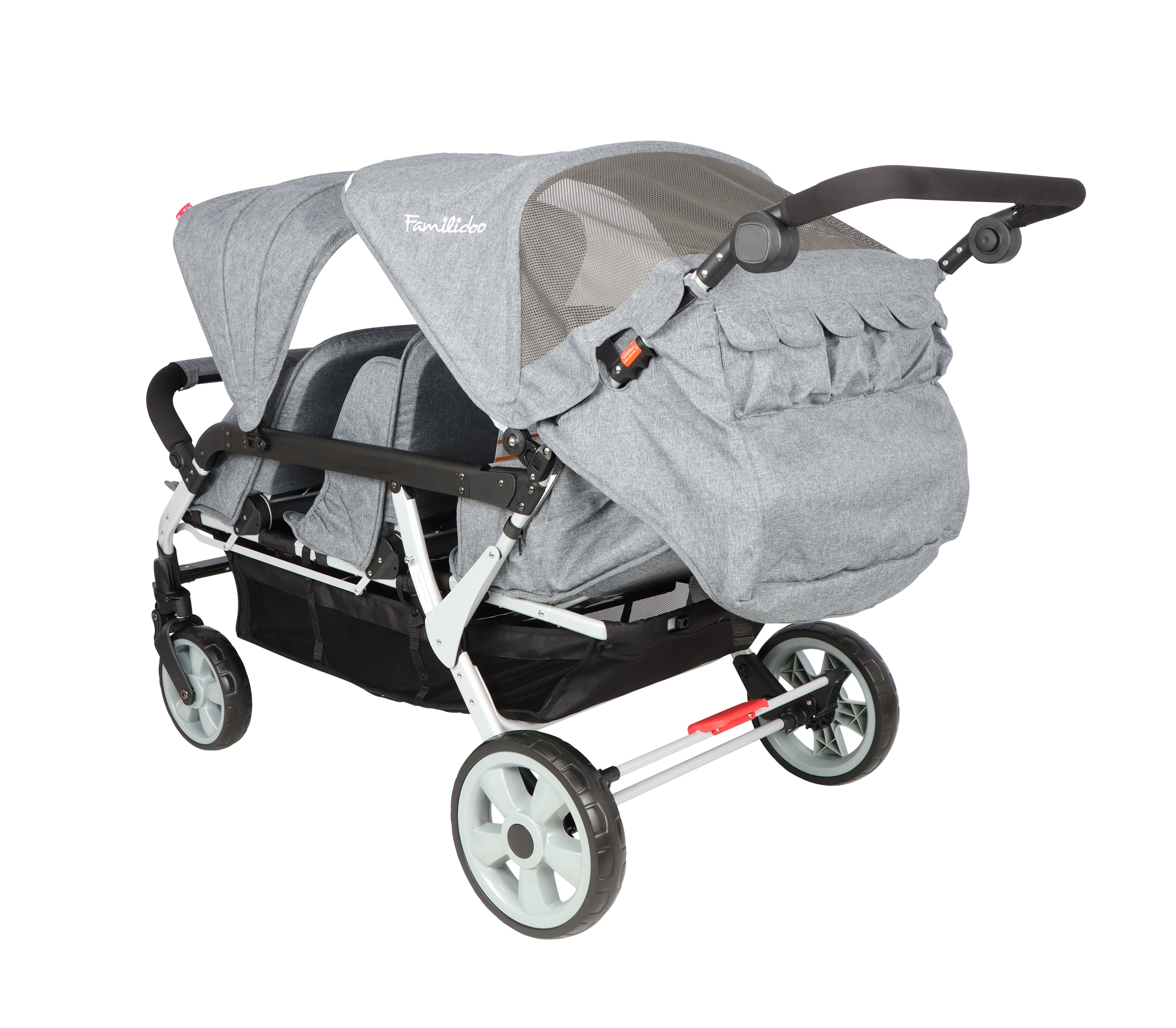 Familidoo 6 Seater Budget Stroller (with Raincover)