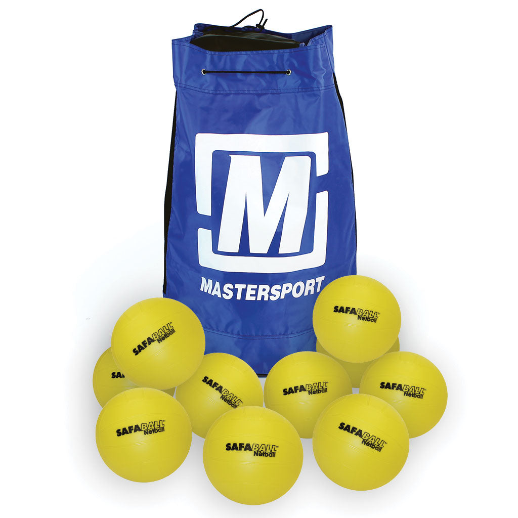 Safaball Softtouch Netball Size 4, Bag of 10