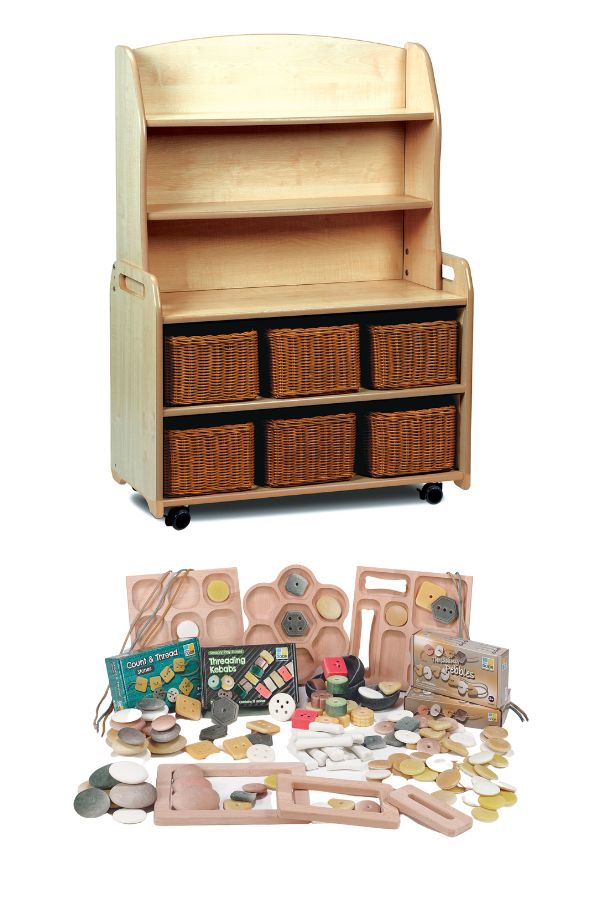 Millhouse Mobile Welsh Dresser Display Storage