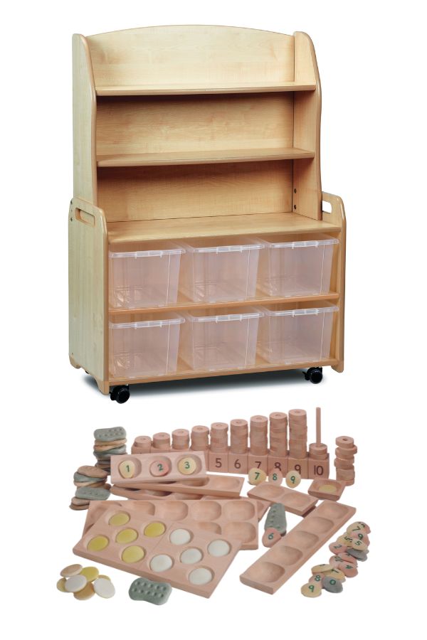 Millhouse Mobile Welsh Dresser Display Storage