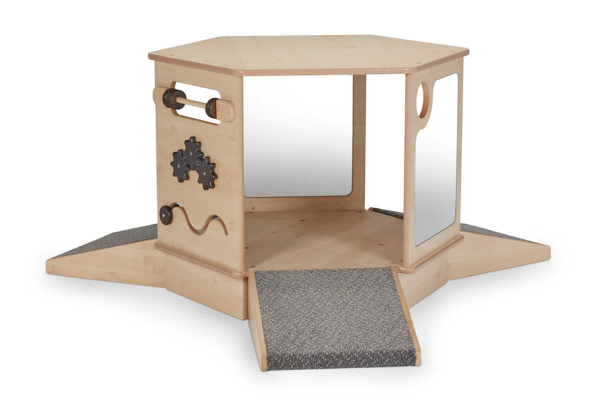 Millhouse Magical Mirror Den with Ramps and Sensory Cushion