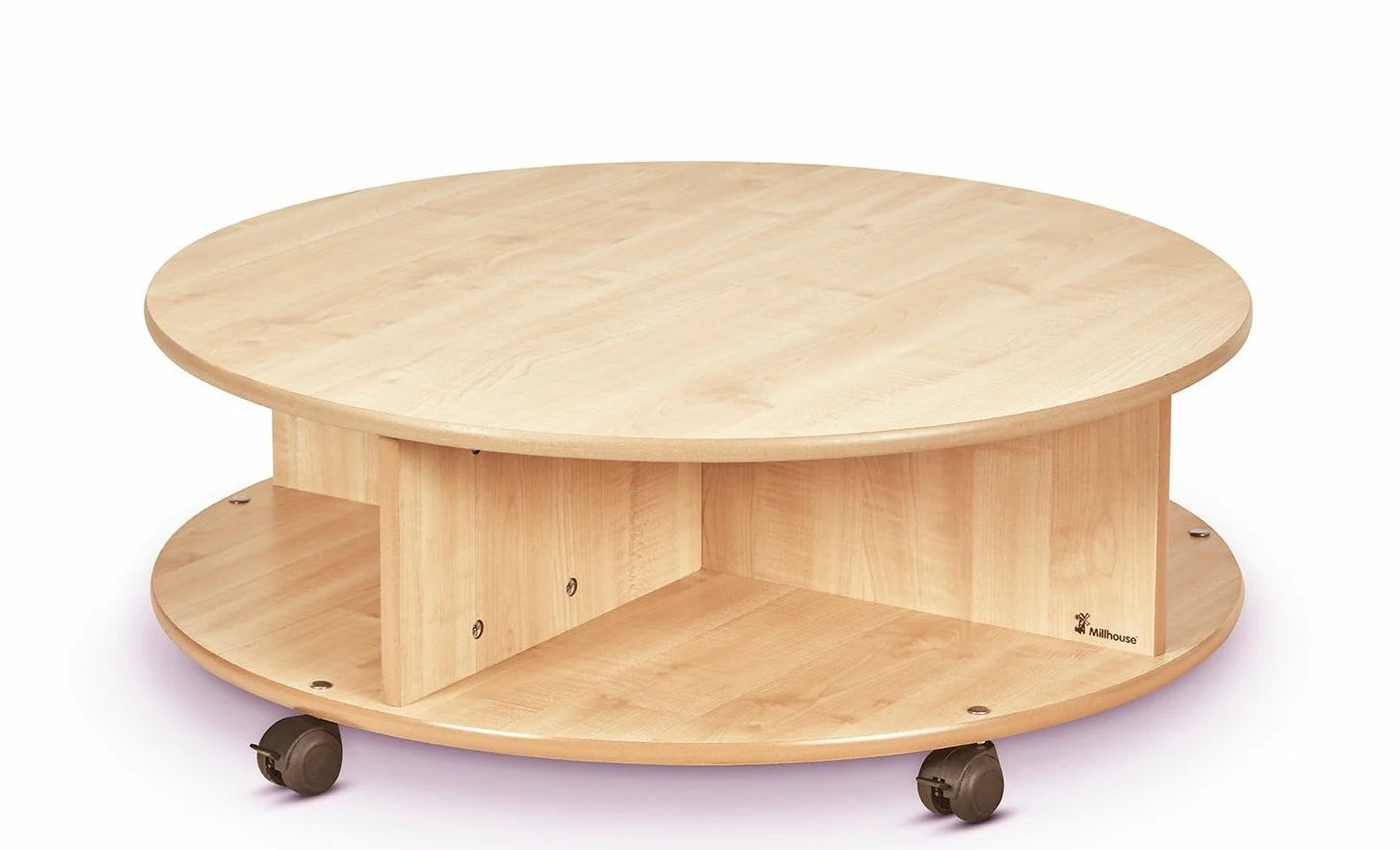 Millhouse Single Tier Mobile Circular Storage (Empty)