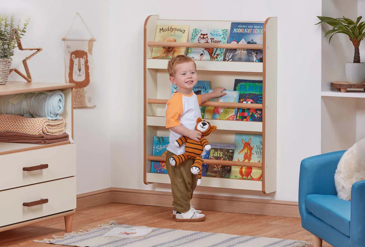 Millhouse Home from Home Wall Mounted Book Display