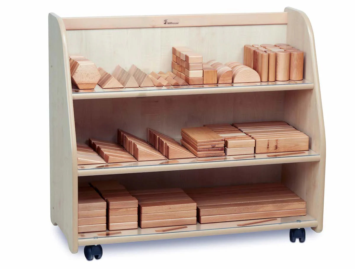 Millhouse STEM Block Set with Storage Unit and Organiser