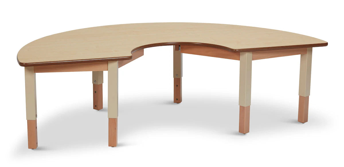 Millhouse Semi Circle Table - Height Adjustable