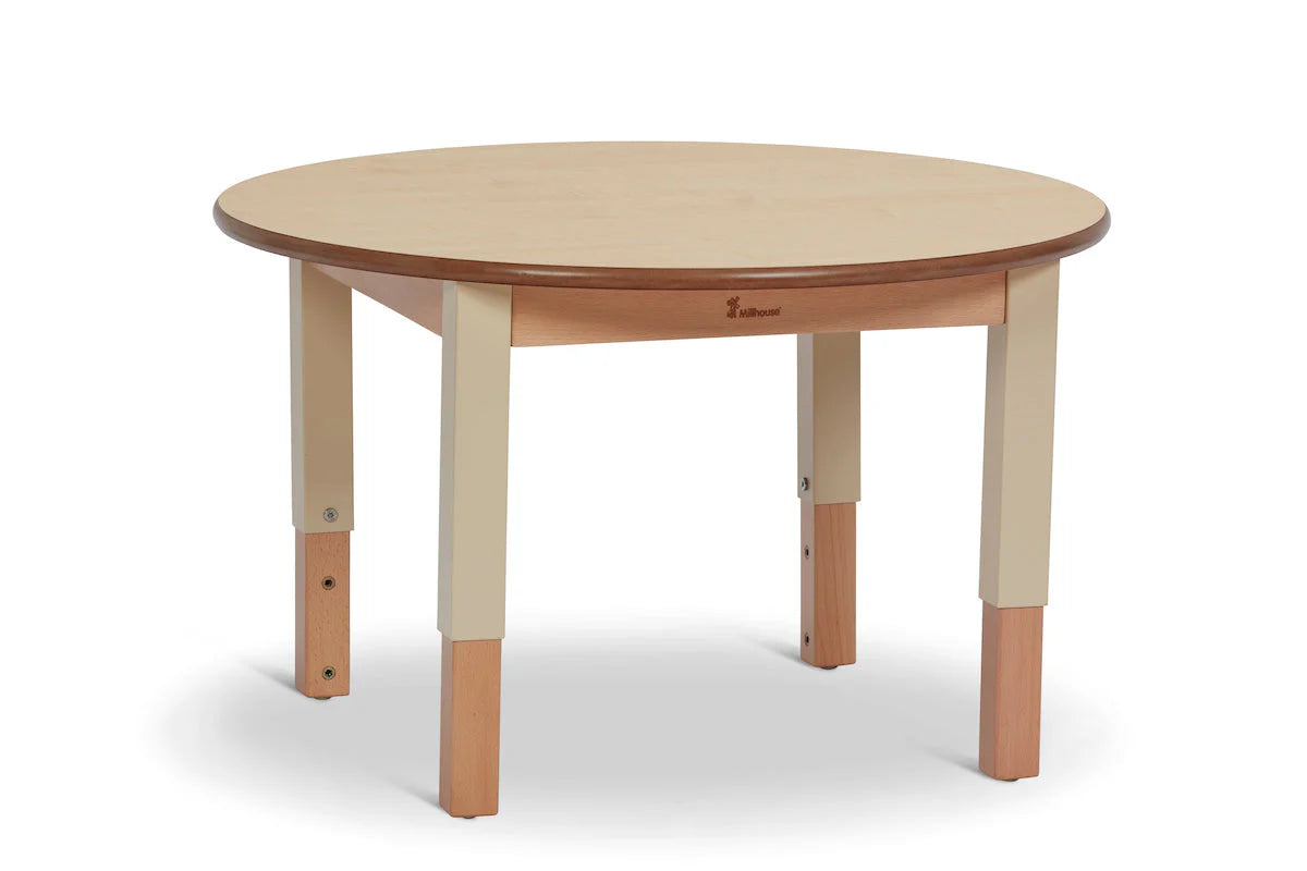 Millhouse Small Circular Table - Height Adjustable