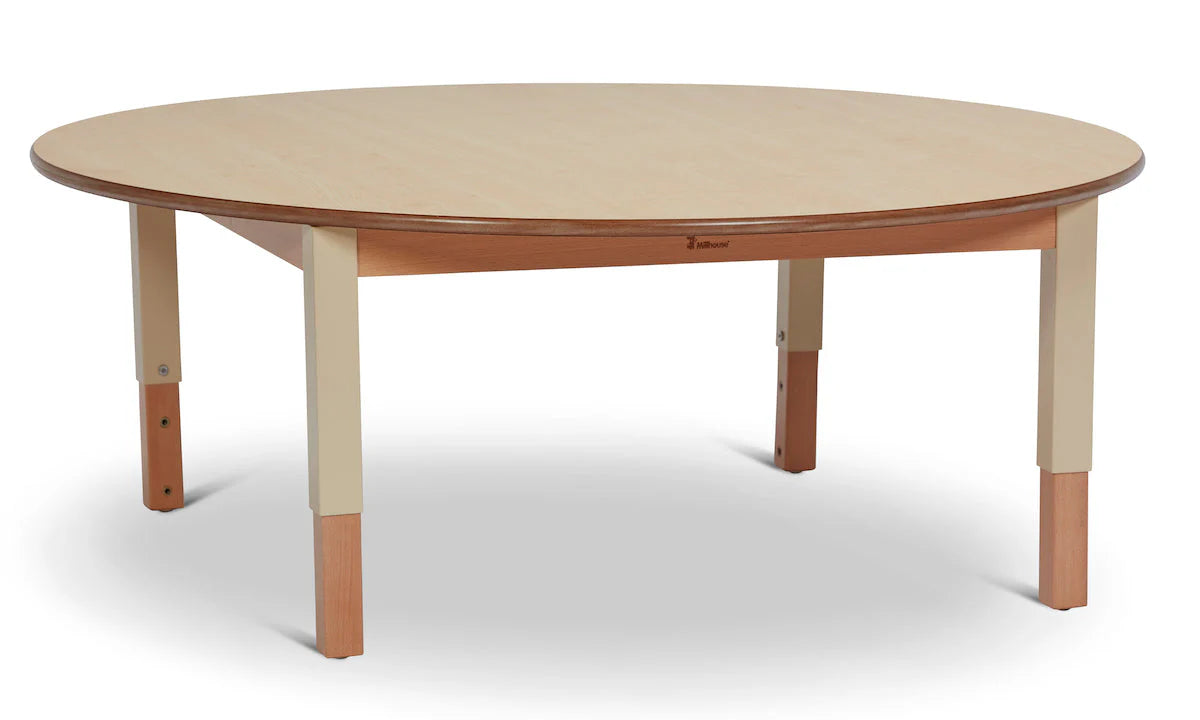 Millhouse Large Circular Table - Height Adjustable
