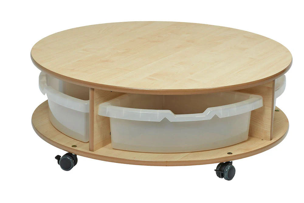 Millhouse Single Tier Mobile Circular Storage (Empty)