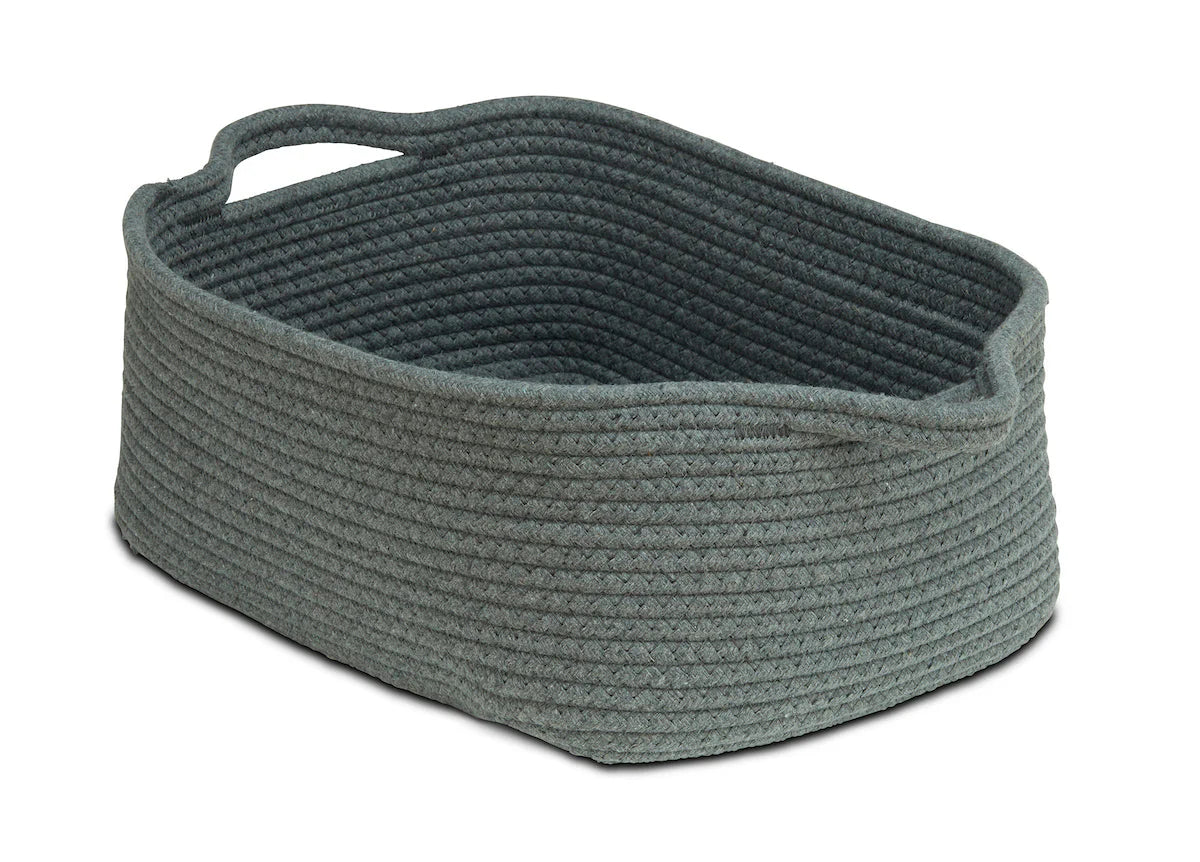 Millhouse Dark Grey Rope Basket 6pc