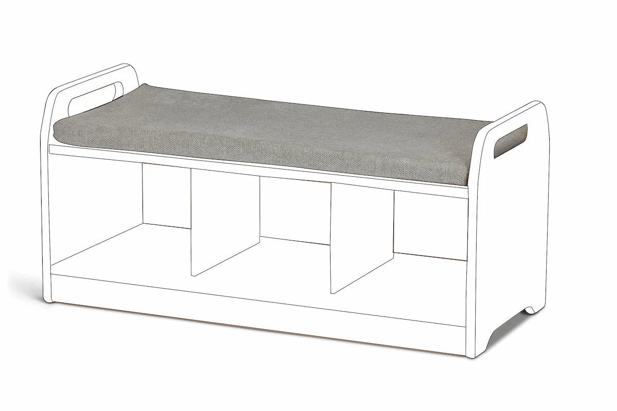 Millhouse Bench Cushion - Low Level Storage Bench