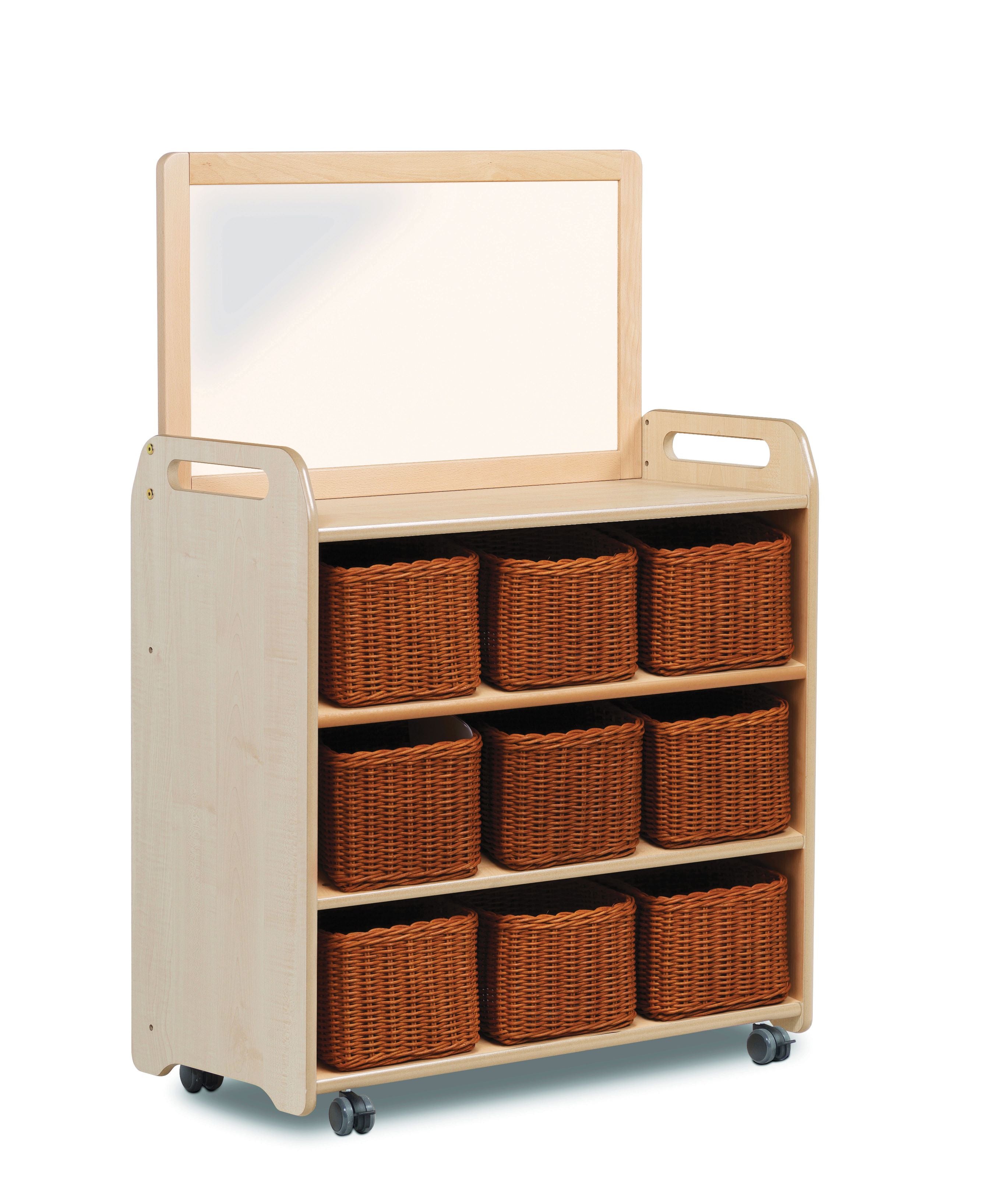 Millhouse Mobile Shelf Unit with Add-On