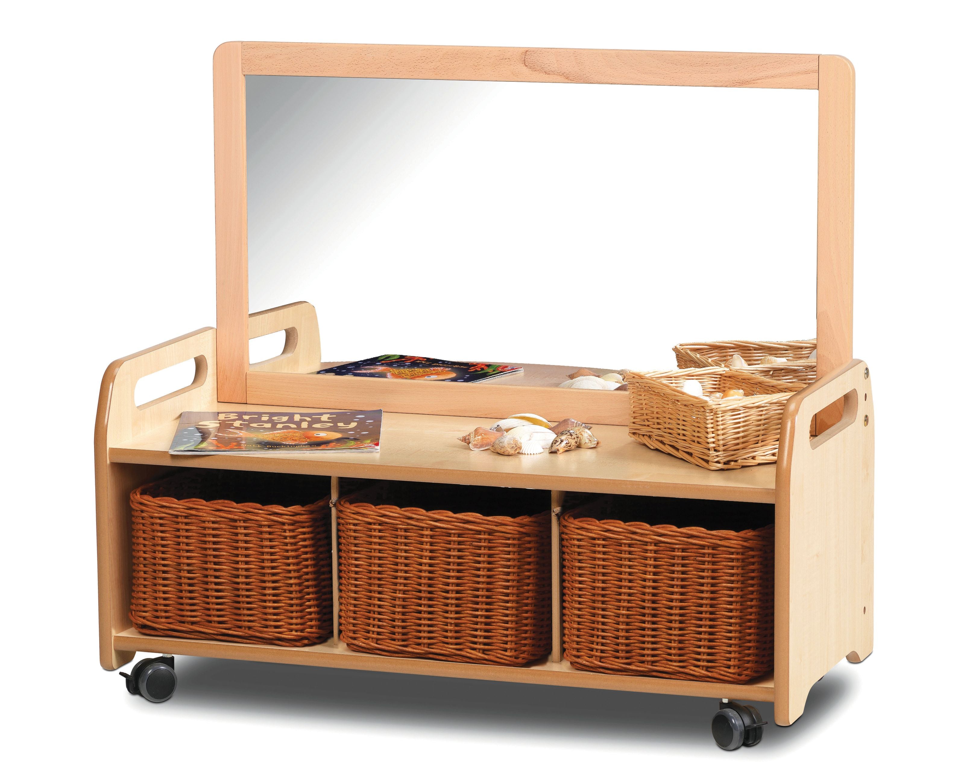 Millhouse Mobile Mirror Storage Unit