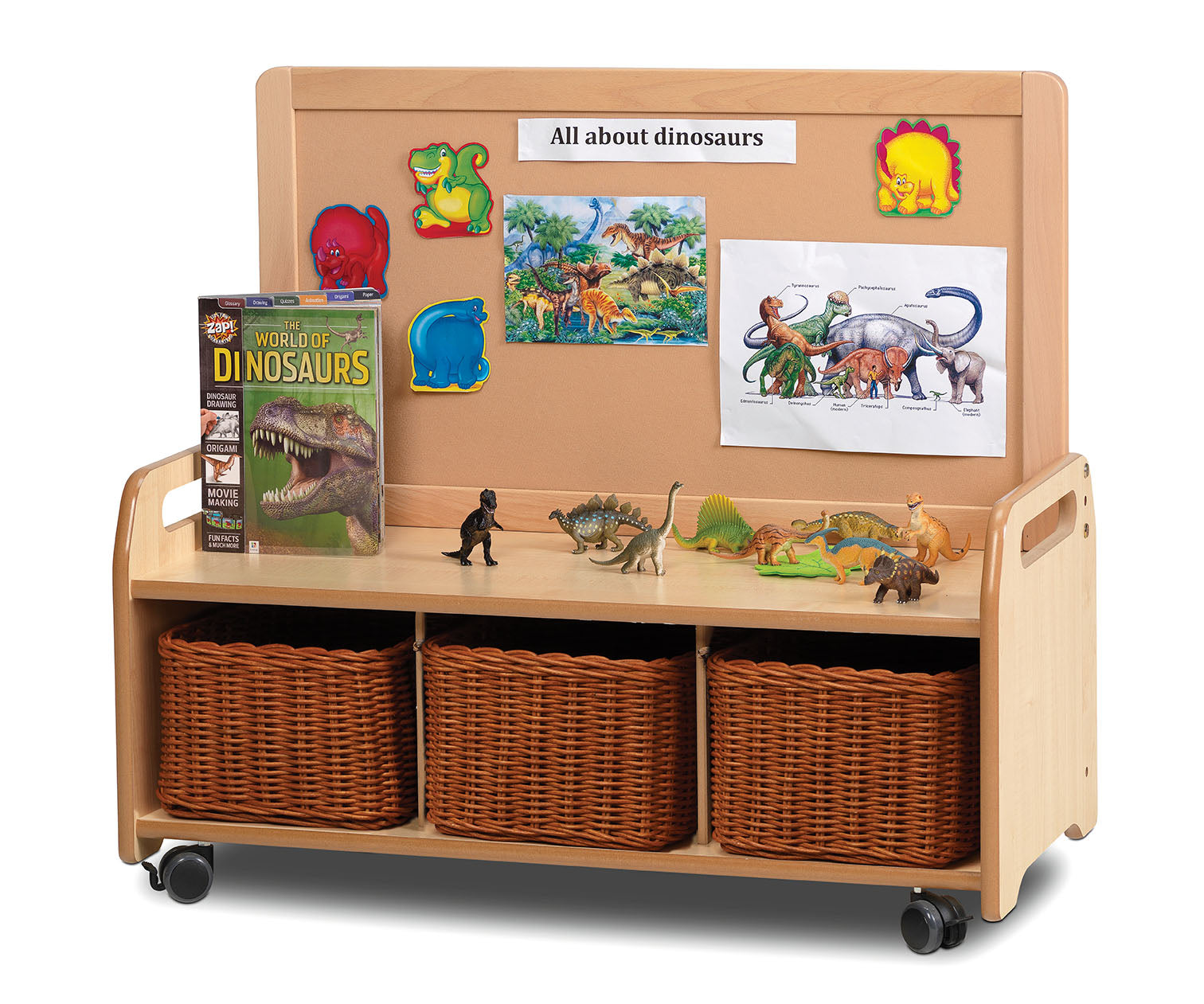 Millhouse Mobile Low Display Storage Unit