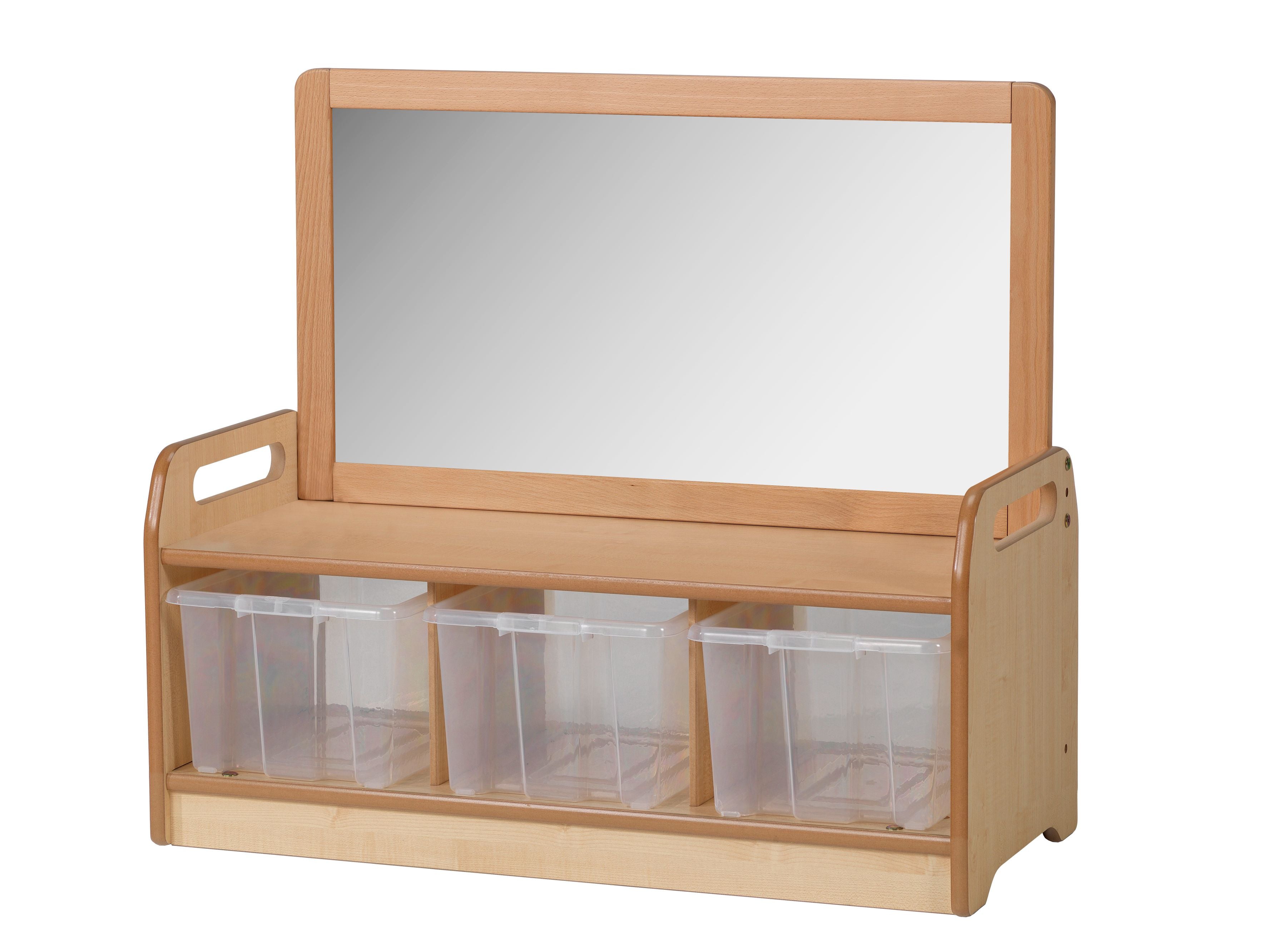 Millhouse Low Mirror Storage Unit