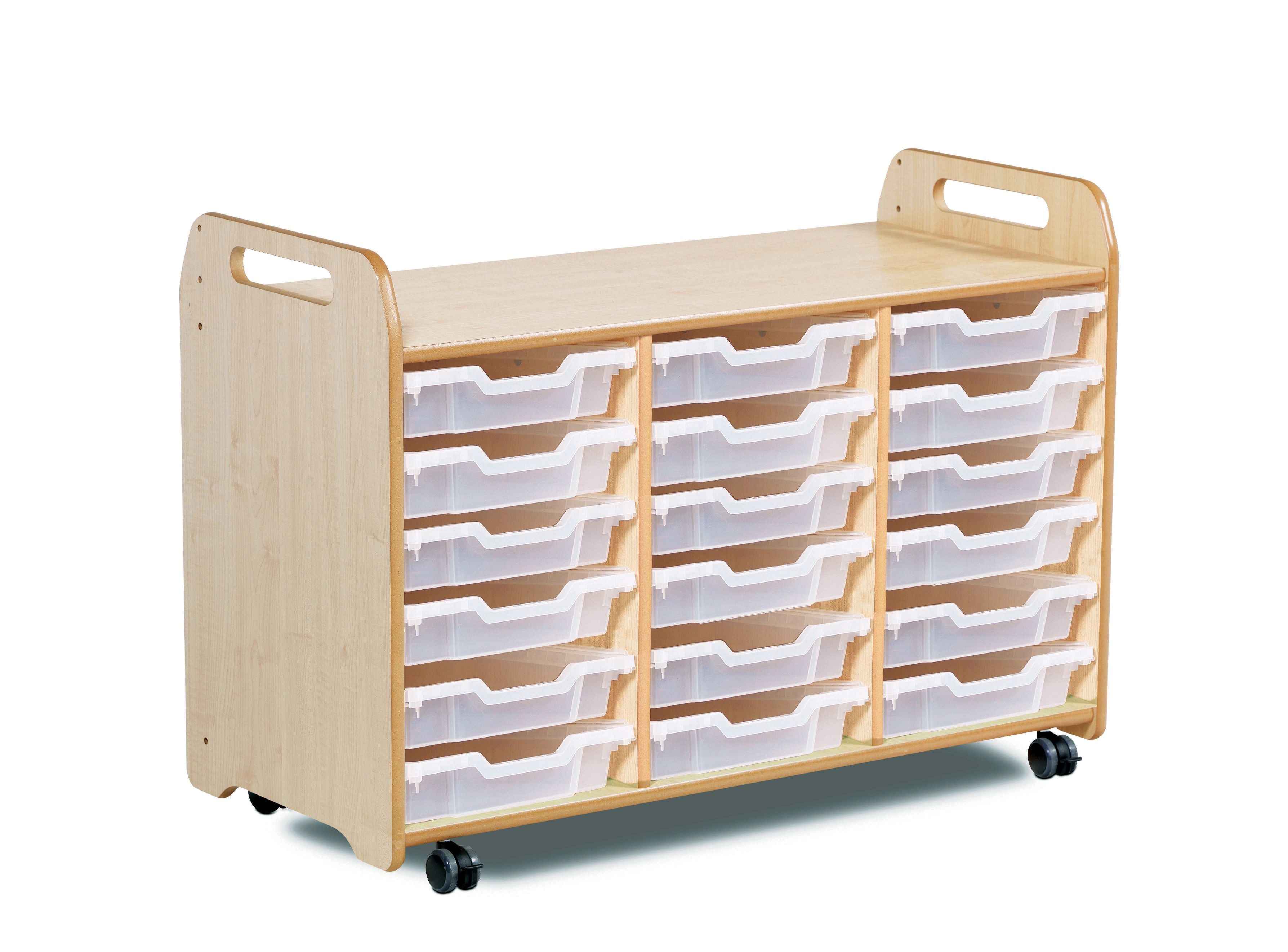 Millhouse Tray Storage Unit - 18 Shallow Trays