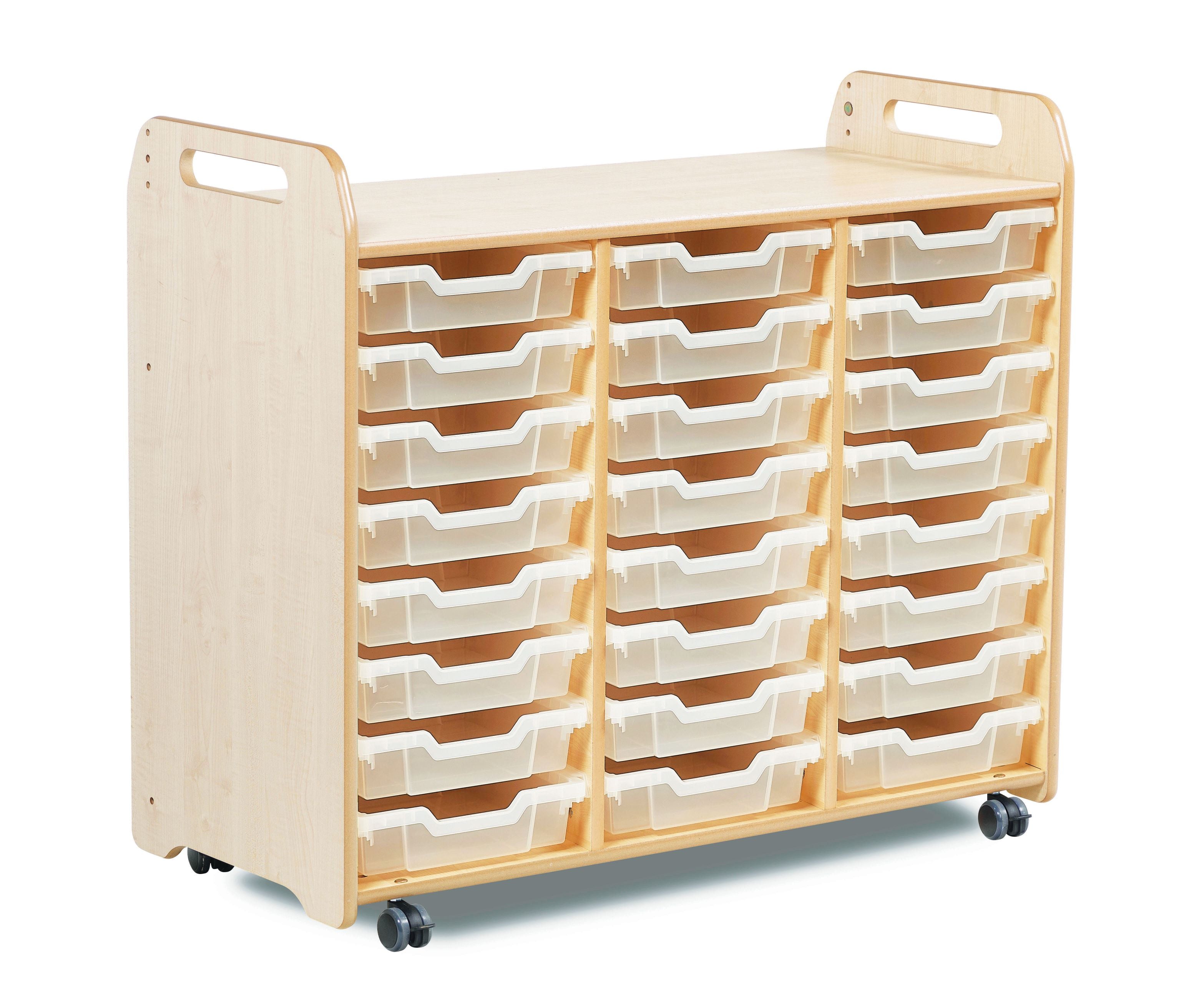 Millhouse Tray Storage Unit - 24 Shallow Trays