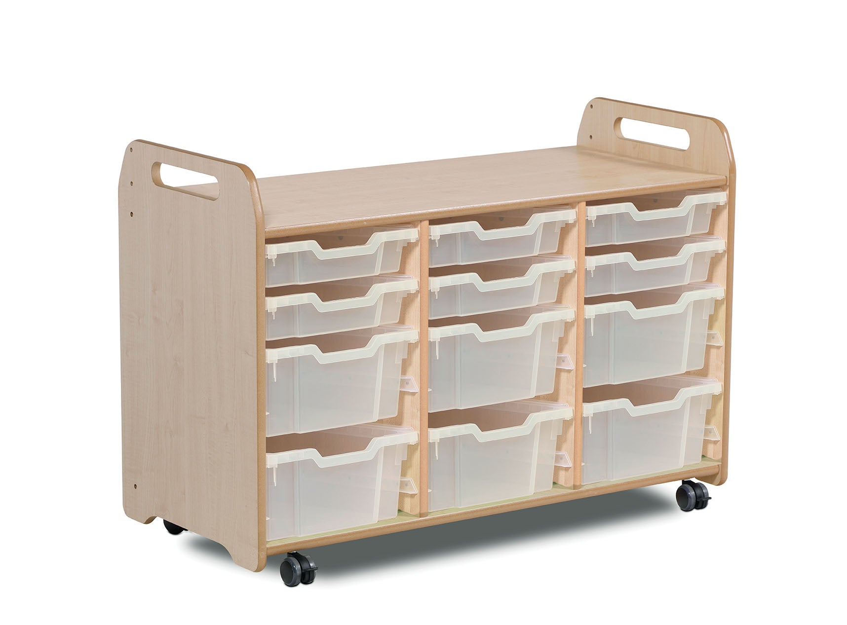 Millhouse Tray Storage Unit - 6 Shallow and 6 Deep Trays