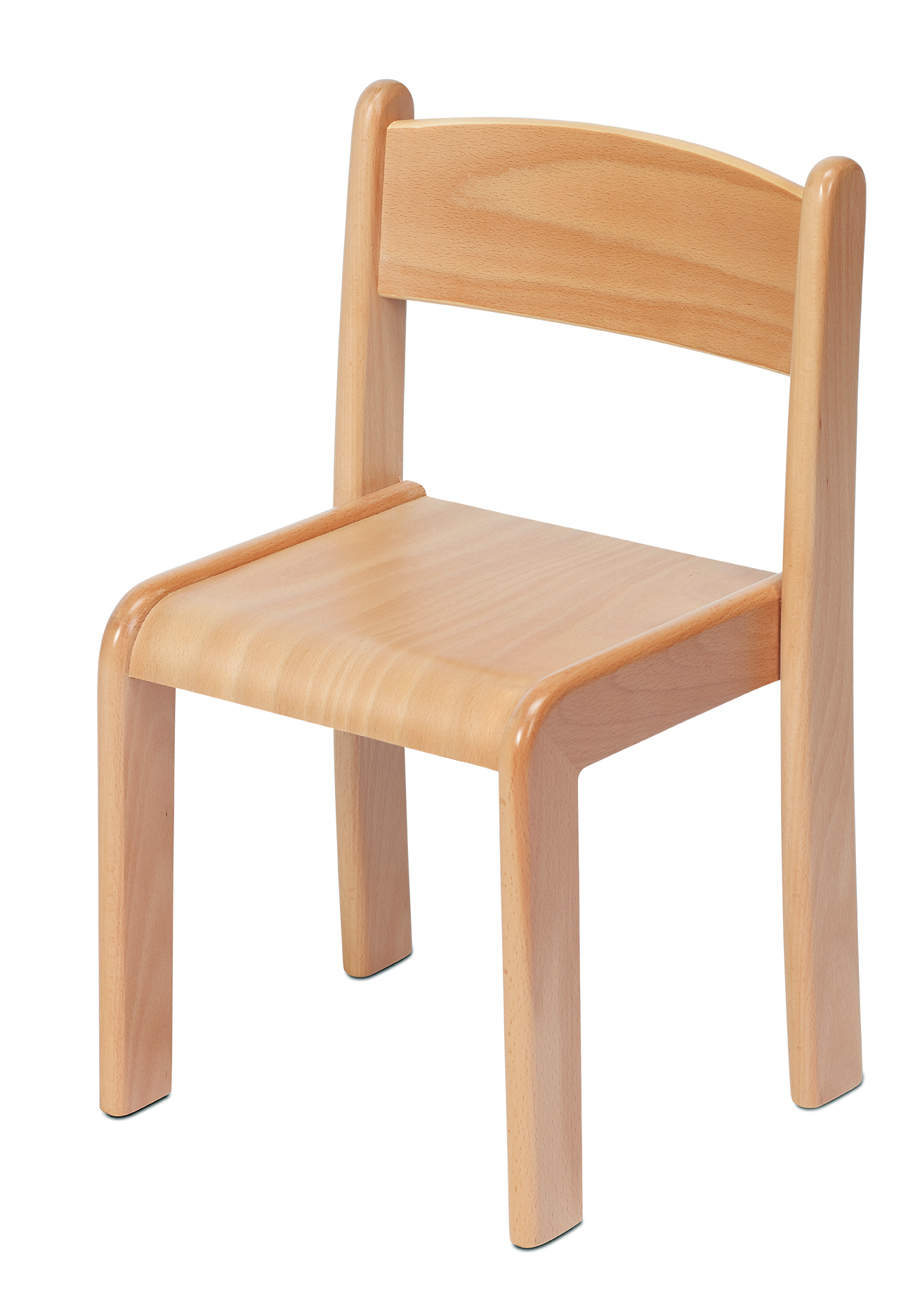 Millhouse Beech Stacking Chair 4pc