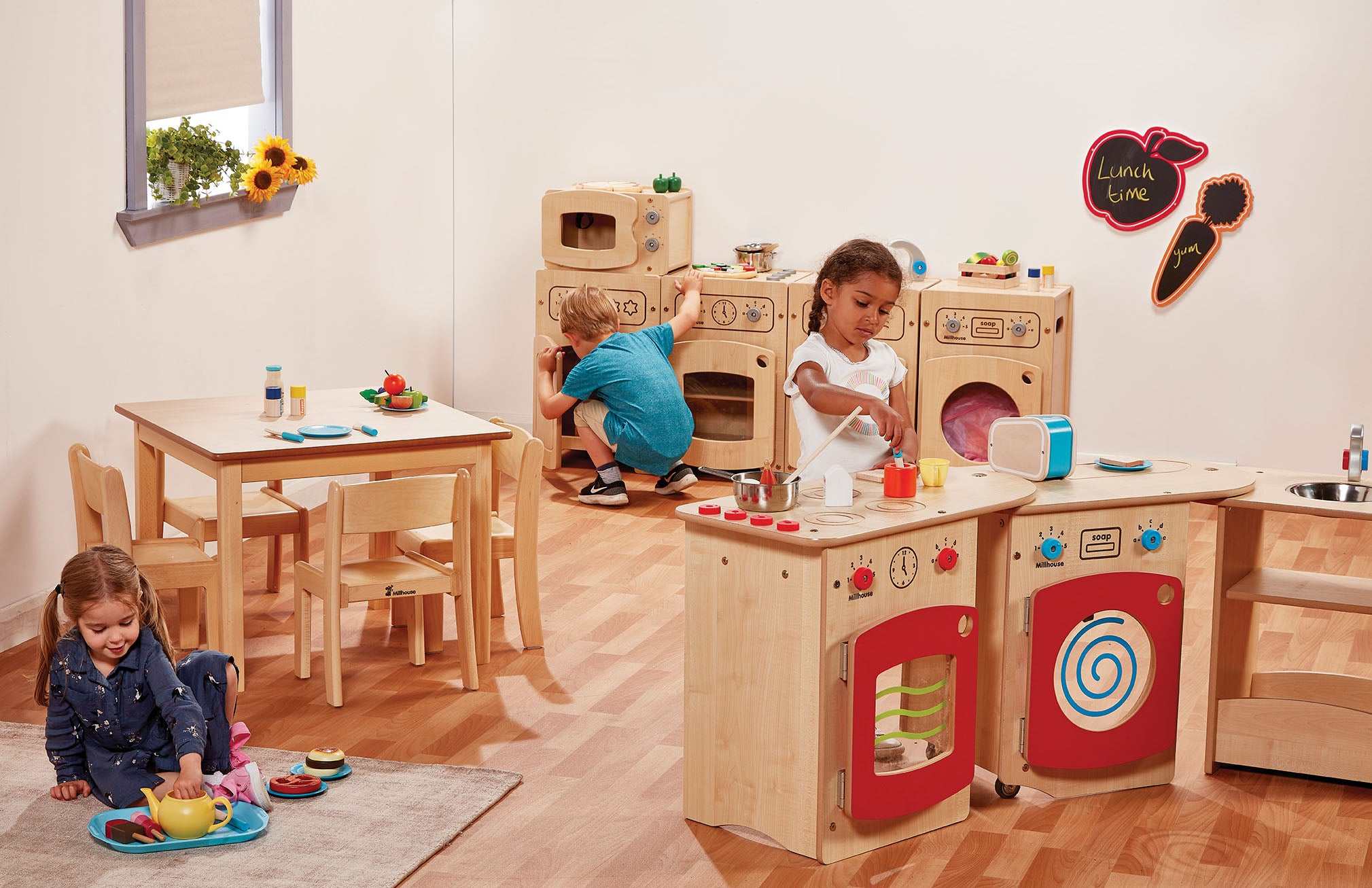 Millhouse Trapezoid Table