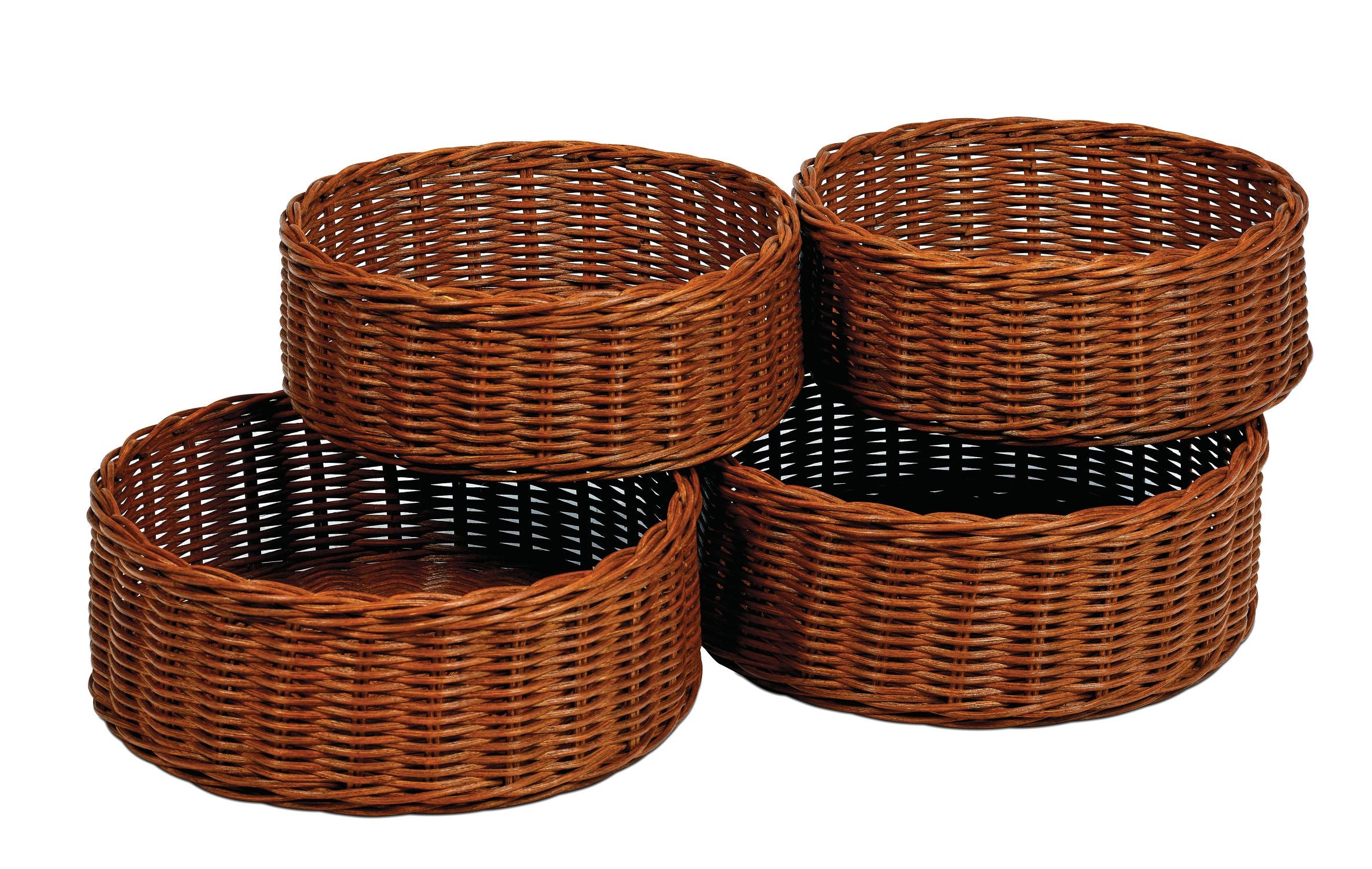 Millhouse Rattan Baskets 4pc