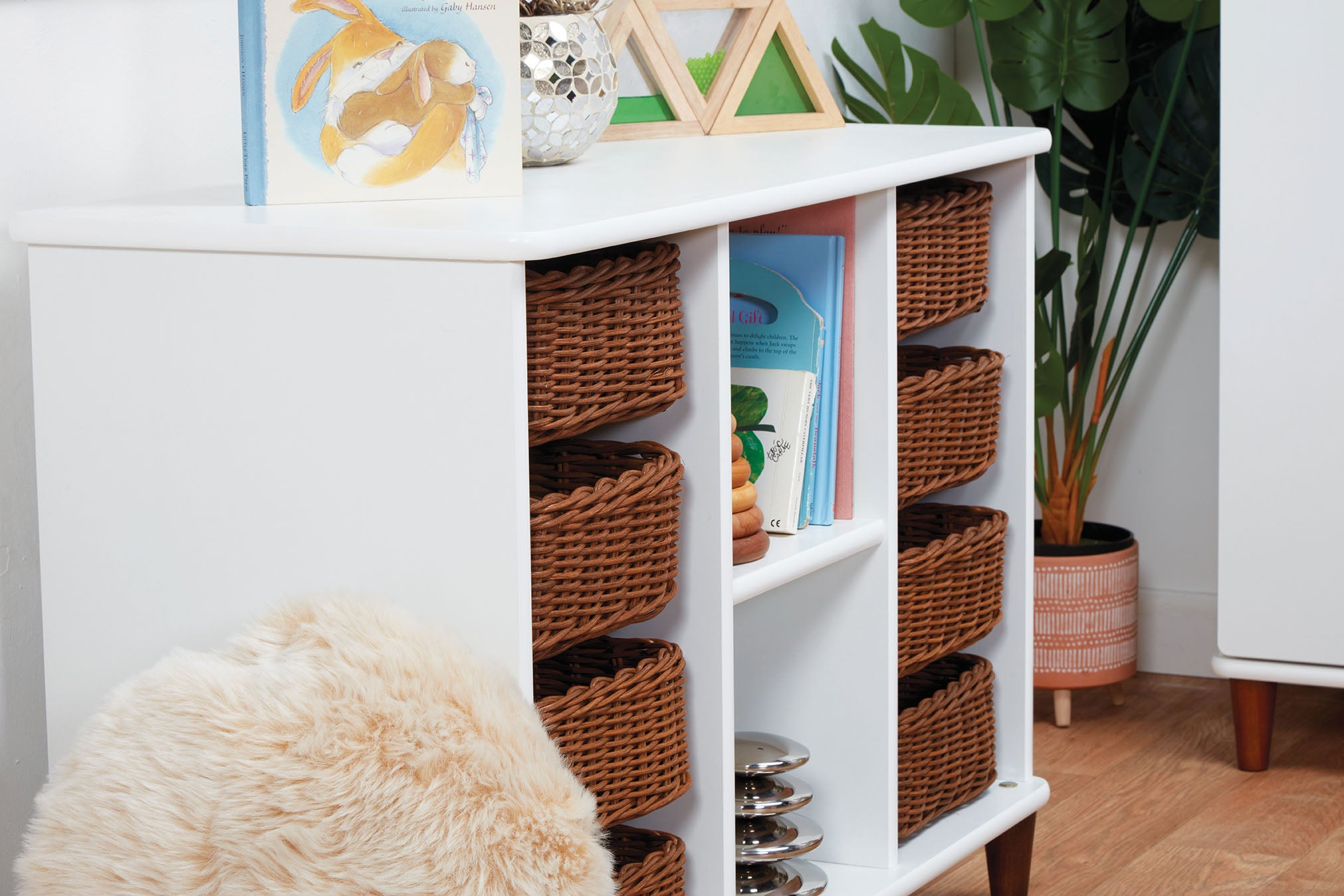 Millhouse Bambino Shallow Basket Tray Storage