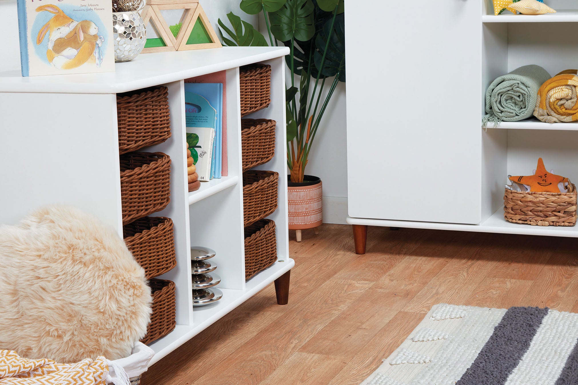 Millhouse Bambino Shallow Basket Tray Storage