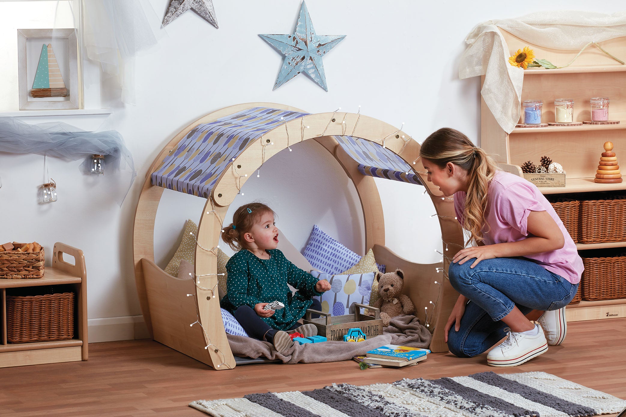 Millhouse Small Cosy Cove - Lavender Theme