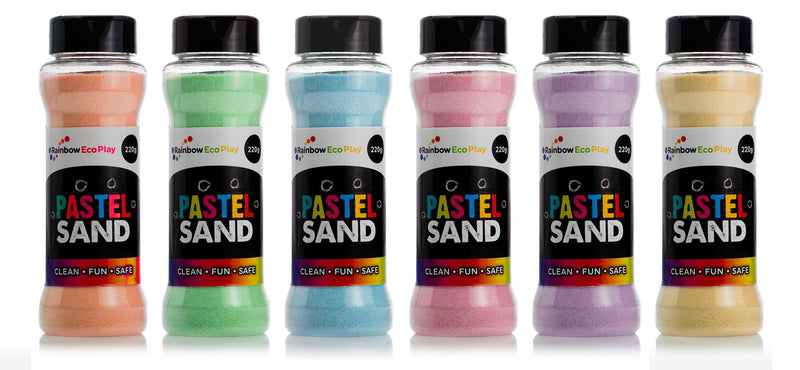 Pastel Sand Shakers 6 x 220g