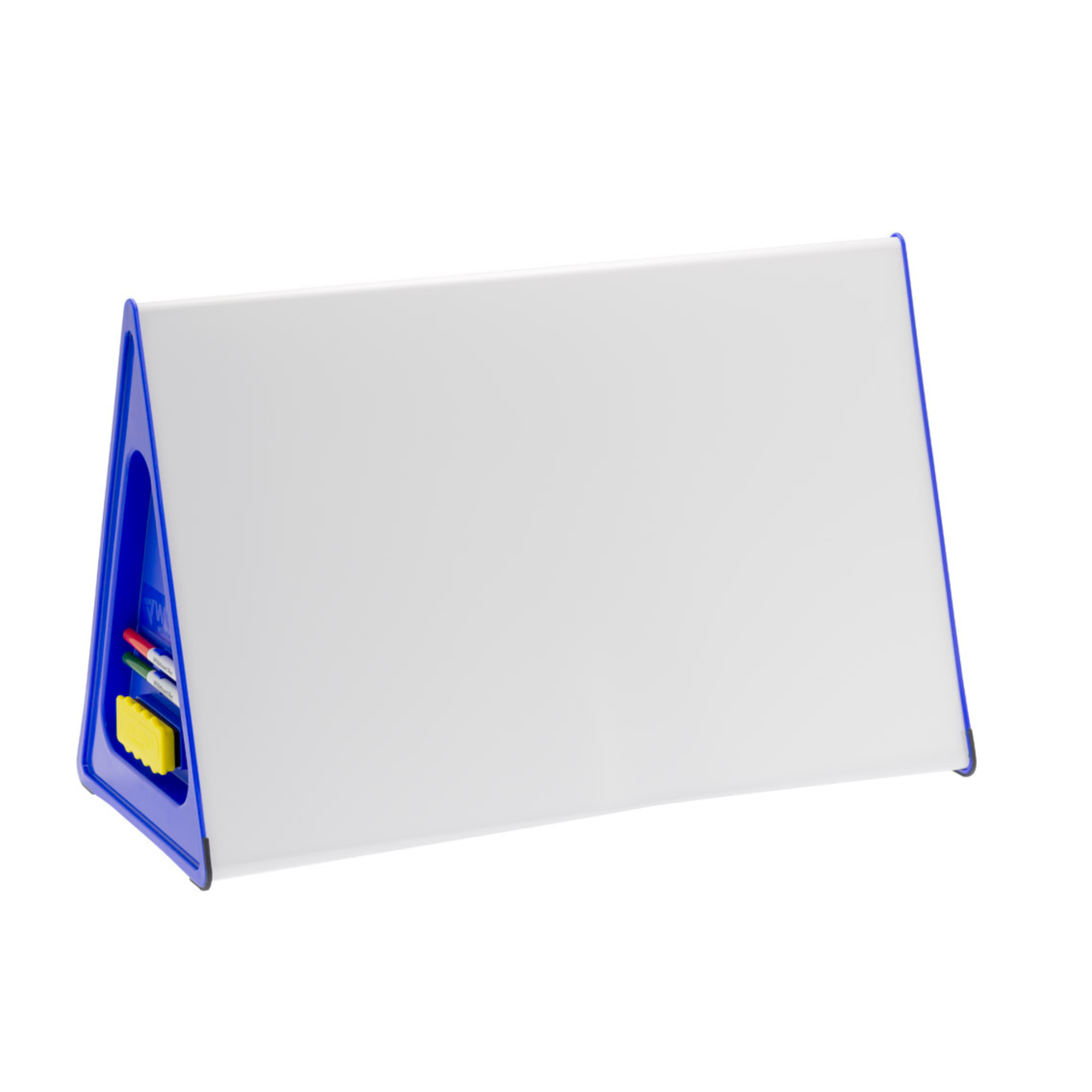 A2/A3 Wedge Whiteboard – Double-Sided Magnetic Tabletop Whiteboard for Classrooms & EYFS Learning