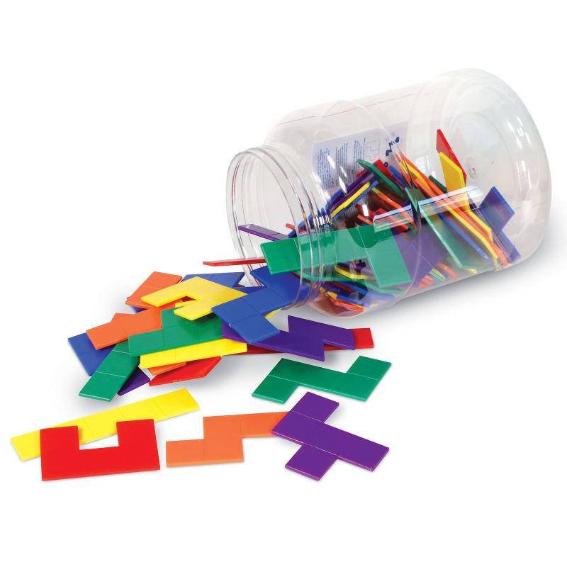 Rainbow Pentominoes Bucket pk 72