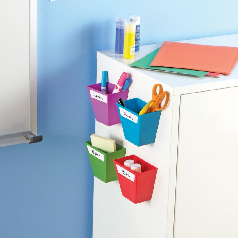 Create-a-Space Magnetic Storage Bins pk 4