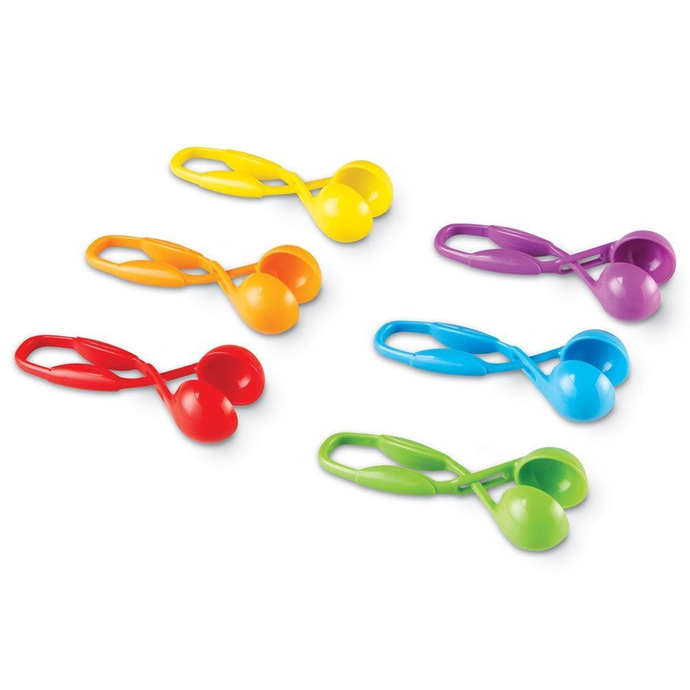 Squeezy Tweezers pk 6