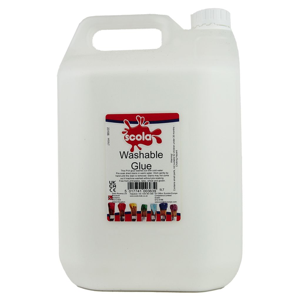 Washable PVA Glue 5L (Blue Label)